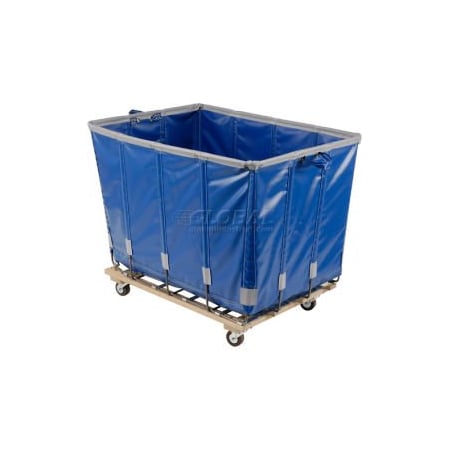 Cr Daniels  Dandux Dandux Vinyl Basket Bulk Truck 400720G20U-3S 20 Bushel - Blue 400720G20U-3S